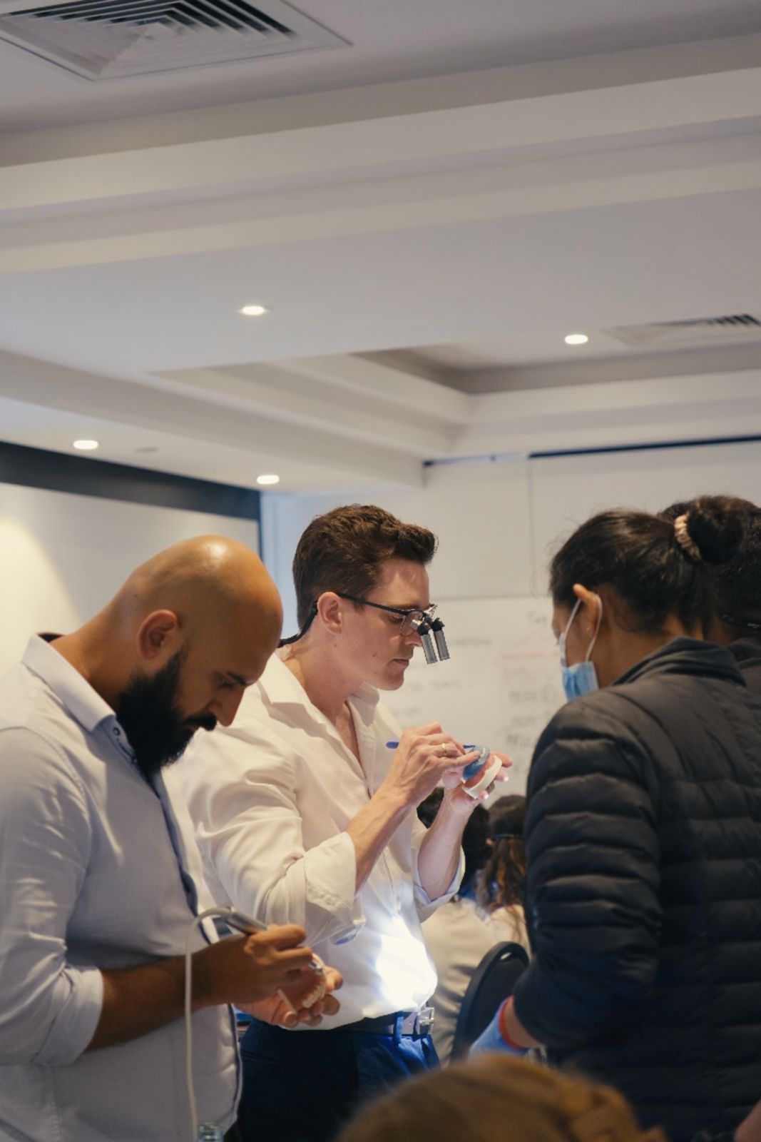 Dr. Kam and Dr. Aodhan teaching at the masterclass
