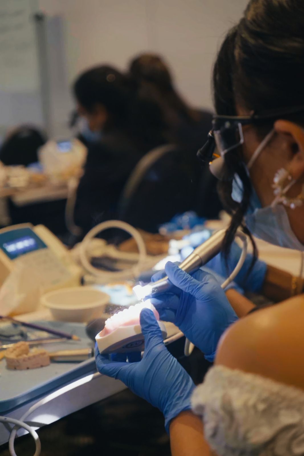 Cohort working hands-on at masterclass
